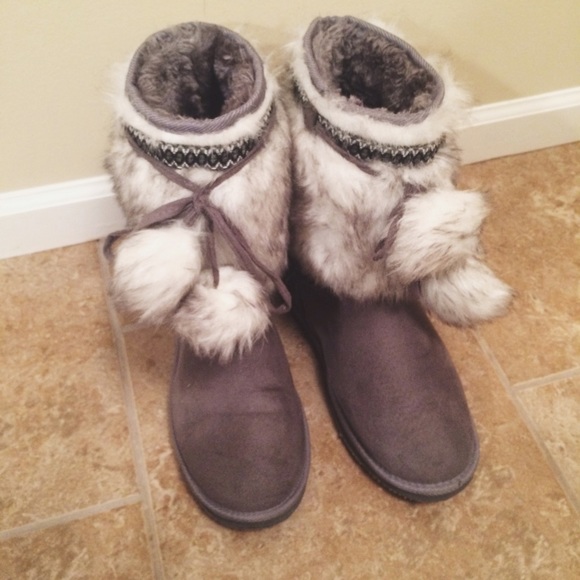 JustFab Fair Isle Booties