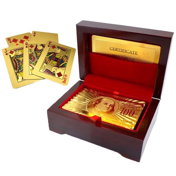 24ktGoldPlated  Cards + Carry Case





12345