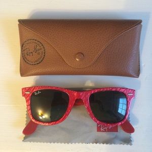 Red Ray Bans