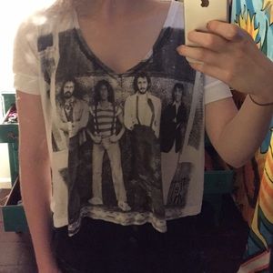 The who crop top