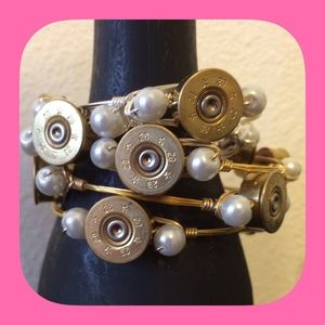 Wire wrapped bangles