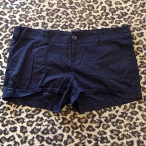 Black soft stretchy shorts
