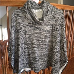 Calvin Klein poncho/sweater