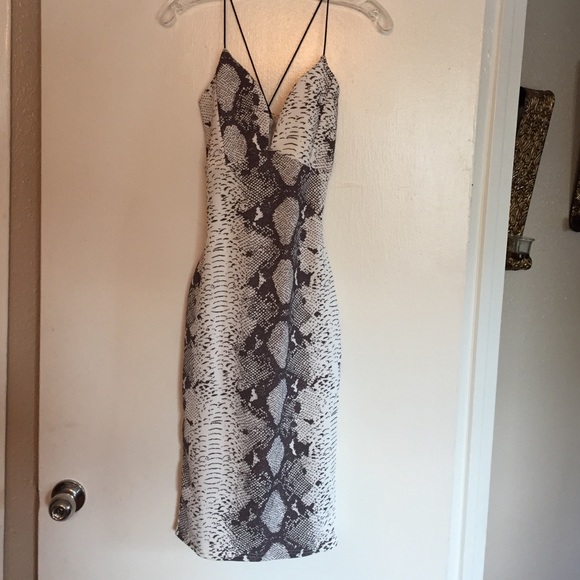 Snake Skin open front