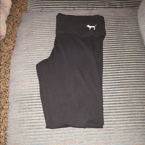 Victoria Secret PINK black yoga pants