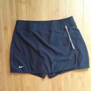 Nike DryFit Navy Workout Skirt (shorts underneath)