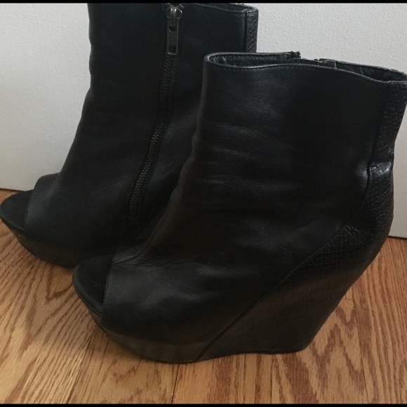 Steve Madden wedge booties
