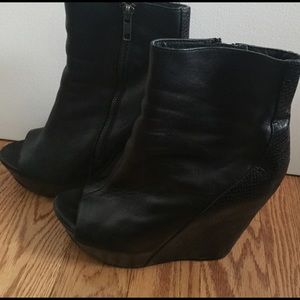 Steve Madden wedge booties