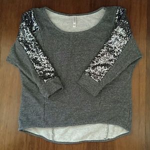 Sequin sweatshirt