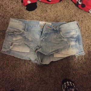 Hollister Jean shorts.