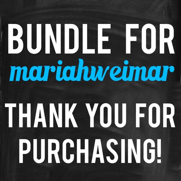 💙 Bundle for @mariahweimar 💙
