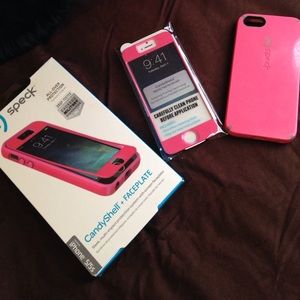 Speck iPhone 5/5S case + faceplate