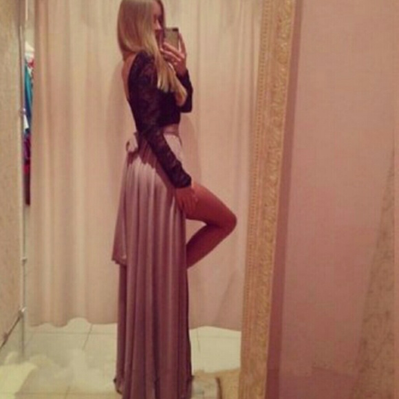 Really cute long sleeve lace dress
