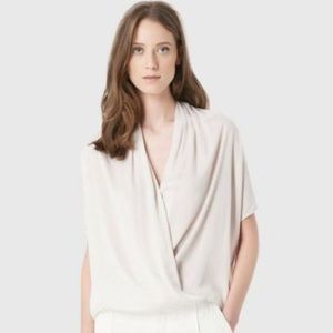 Vince. Cross wrap blouse