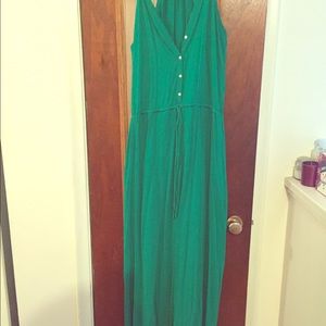 Green with envy Maxi dress