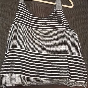 Black and White Tank