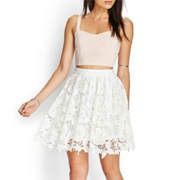 Forever 21 Dresses & Skirts - BRAND NEW F21 Lace Skirt