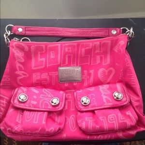 Authentic coach purse