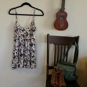 Sunflower open back sun dress