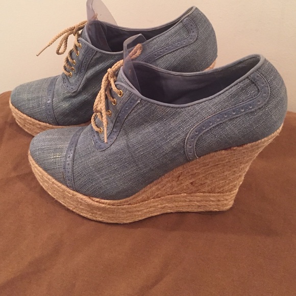 Ralph Lauren (Purple Label) Wedges - Picture 2 of 4