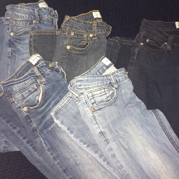 Bui-Yah-Kah skinnies low rise