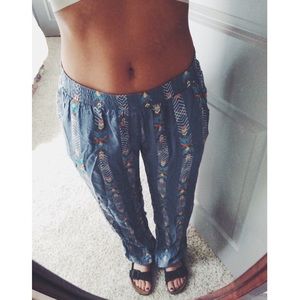 Printed Beach Pants