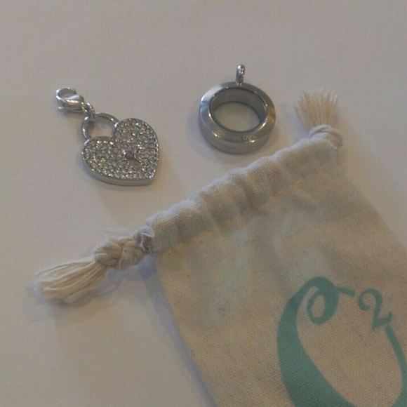Origami Owl Living Locket & Lock Charm