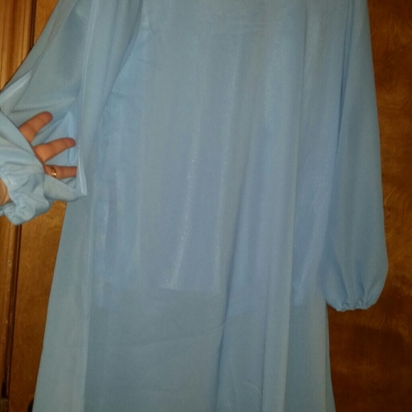 Blue dress