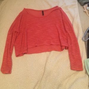 Coral thin sweater