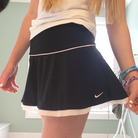 Black Nike Tennis Skirt