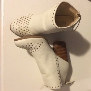 white UO booties