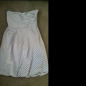 Short strapless dress
