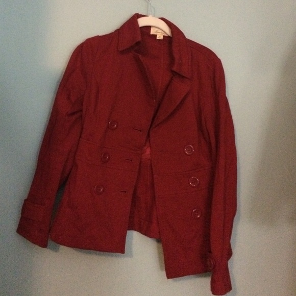 Red Peacoat