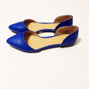 Express Cobalt Blue Flats