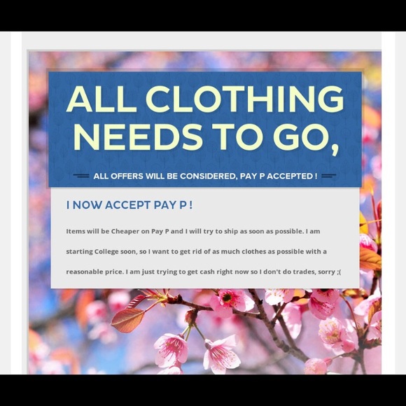 Clothes for Sale !