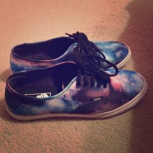 Final Price ! Authentic Galaxy Vans