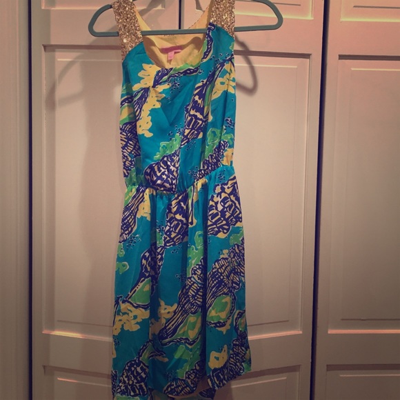 Lilly Pulitzer Silk dress!