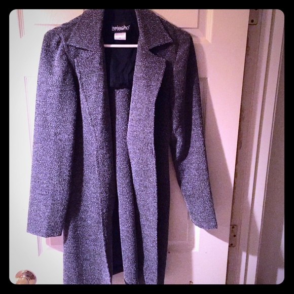 Black/white dress blazer