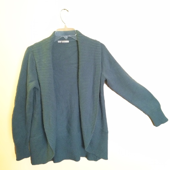Green Oversized cardigan
