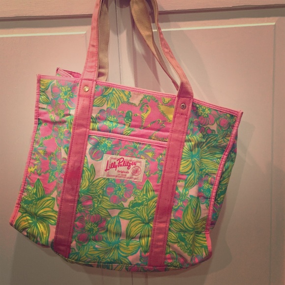 Lilly Pulitzer tote bag!