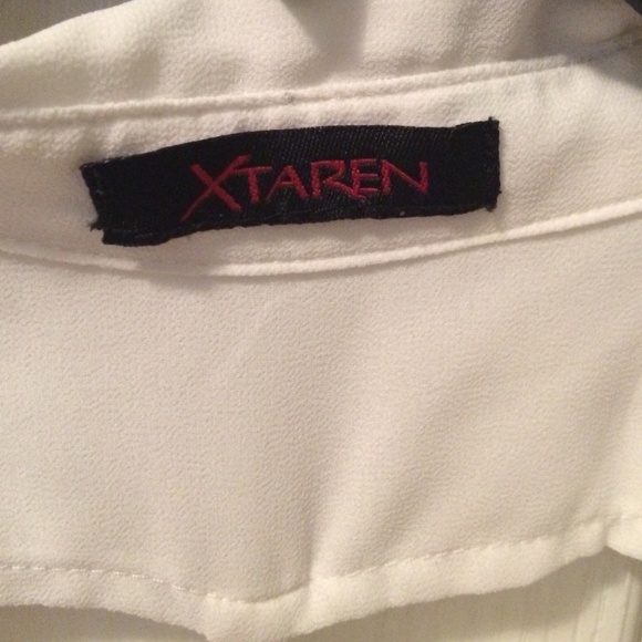 Sheer White Boutique Long Sleeve Top - Picture 3 of 3