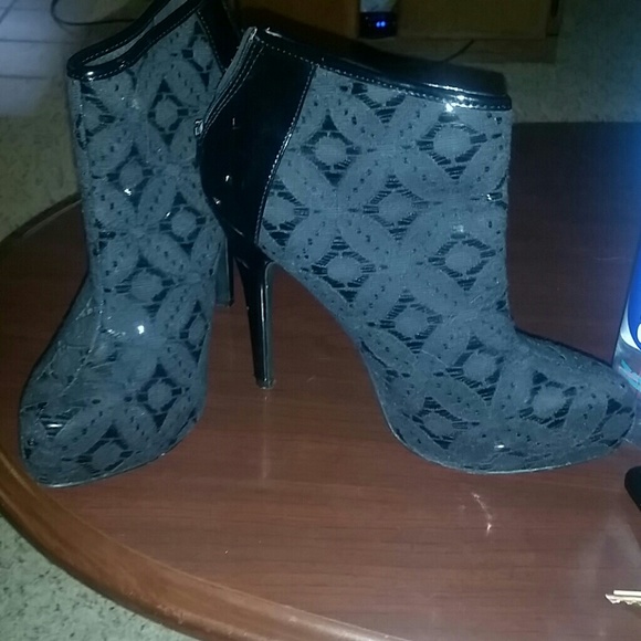 Black Booties worn 3 times