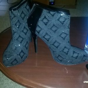 Black Booties worn 3 times