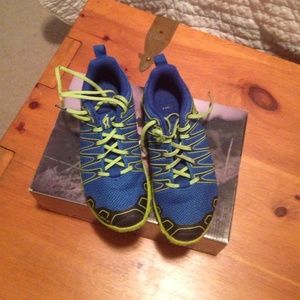 INOV-8 trail roc blue/lime
