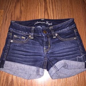 American Eagle denim stretch shorts!💖