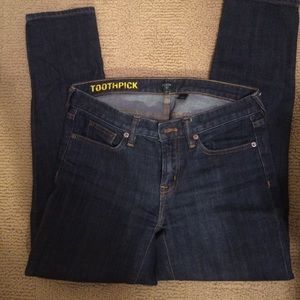 J. Crew toothpick jeans