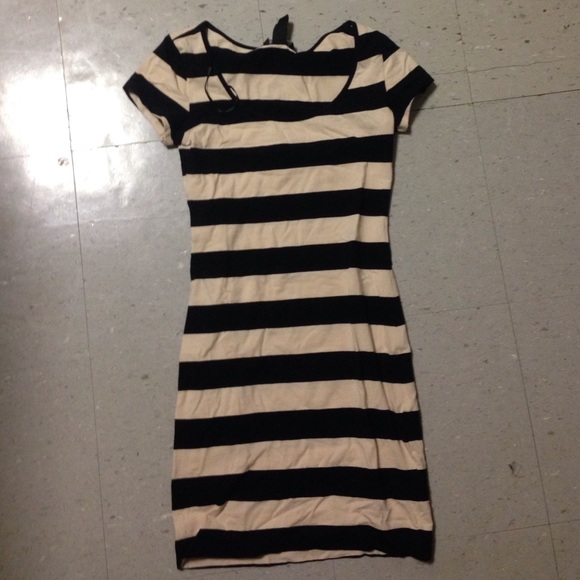 h & m body con dress