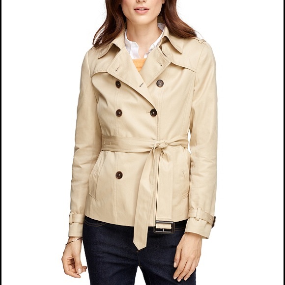 Brooks Brothers Jackets & Coats Brooks Brothers Short Trench Coat
