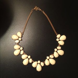 Cream Colored Statement Necklace