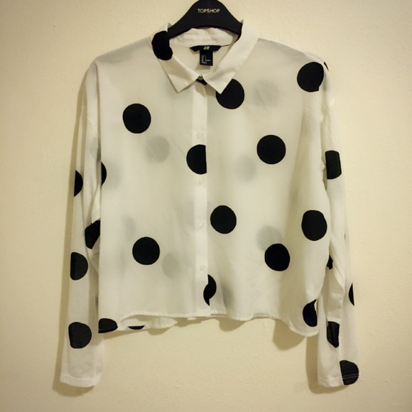 H&M super cute blouse 🍬🍭